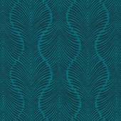 Dtail feuille papier lokta motif Palmes bleues fait main au Npal - Papiers de Atelier Chez Soi