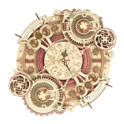 Maquette en bois Horloge murale Zodiac 47 cm LC601 166 pièces à fabriquer Rokr