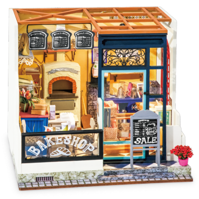 Kit Maquette 3D Boulangerie à fabriquer Nancy's Bake Shop 20 cm DG143 Rolife
