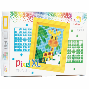 Kit Tableau en Pixels XL Girafe 10x12 cm avec Cadre 480 Pixels XL Pixel Hobby
