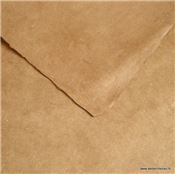 Papier népalais uni couleur Brun 50x75 cm