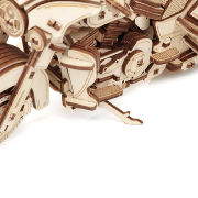 Maquette mécanique en bois Moto Bike 273 pièces 23×12×8cm Puzzle 3D Ewa Eco Wood Art