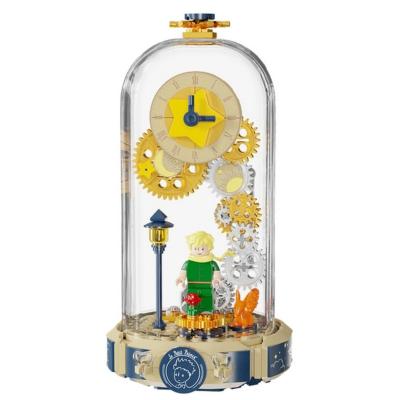 Briques Le Petit Prince Cloche Horloges Construction Time travel H 19 cm Pantasy