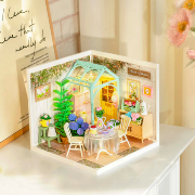 Kit Maquette Super Creator Jardin de Thé fleuri DW013B Blooming Tea Garden 151 pièces Rolife