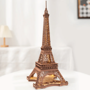 Kit Maquette 3D Tour Eiffel Lumineuse 22x22xH53 cm TGL01 Création Set Puzzle Rolife