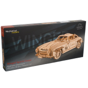 Ugears Maquette Bois Voiture de Sport Winged Sports Coupe Puzzle 3D Mécanique