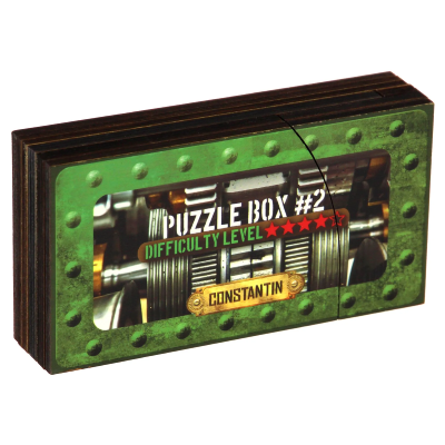 Boite à Secrets Casse-tête Puzzle Box 2 Puzzle Constantin C5101