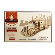 Maquette Bois Camion 22.5cm Puzzle 3D de 286 pièces MC502 Rokr