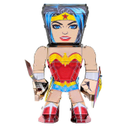 Maquette Métal Wonder Woman Justice League 6.2 cm Acier coloré Metal Earth