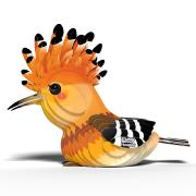 Mini-maquette Eugy Oiseau Huppe Hoopoe 10.6 cm  à construire en Carton 3D