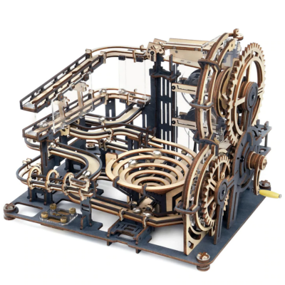 Maquette en bois circuit à billes 32 cm LGA01 294 pièces Rokr