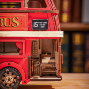 Kit Maquette 3D Puzzle London Bus Tour 19x8x11cm TGM02 Creation Set Rolife