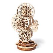 Ugears Maquette Bois  Horloge à Engrenages 13cm Puzzle 3D Mécanique  40 pièces