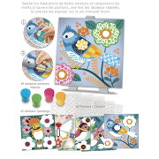 Coffret Pochoirs Motifs 5 Tableaux Printemps 3 ans Crealign