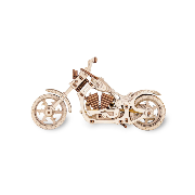 Maquette mécanique en bois Moto Cruiser 152 pièces 22×12×8cm Puzzle 3D Ewa Eco Wood Art