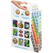 Kit Pixels 3 Porte-Clés Fun et  Livret 38 modèles Pixel Hobby