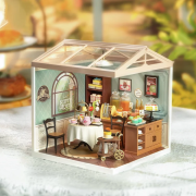 Kit Maquette Super Creator Salon de Thé DW011 Sweet Sips Tea 154 pièces Rolife
