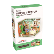 Kit Maquette Super Creator Jardin de Thé fleuri DW013B Blooming Tea Garden 151 pièces Rolife