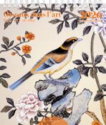 Mini-Calendrier Chevalet 2026 Oiseaux dans l'Art 12 illustrations 14X16 cm Ed du Désastre