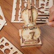 Maquette Bois Musique Violoncelle 20cm Puzzle 3D de 58 pièces TG411 Rolife