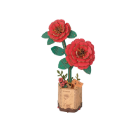 Maquette Bois Bouquet de 4 Fleurs Puzzle 3D TWB01 Rolife