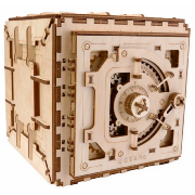 Ugears Maquette Bois Coffre-Fort Safe Puzzle 3D Mécanique 179 pièces