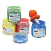 Mes premières peintures Ultra-lavables 4 Couleurs Pots 80 ml Crealign