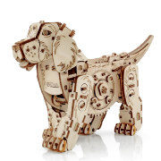 Maquettes mécanique en bois Chien 220 pièces 25cm Puzzle 3D Puppy Ewa Eco Wood Art