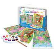 Kit Peinture Aquarellum Amazone 3 Tableaux 25x32cm Sentosphère