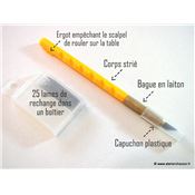 Scalpel et 25 lames de rechange