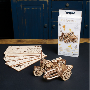 Ugears Maquette Bois Harry Potter Moto Hagrid's Flying Motorbike Puzzle 3D Mécanique