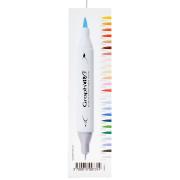 Feutres Graph'It Brush 24 couleurs Comics Marqueurs à Alcool Double-Pointe Pinceau et Extra-Fine