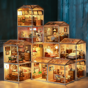 Kit Maquette Super Creator Salon de Thé DW011 Sweet Sips Tea 154 pièces Rolife