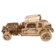 Ugears Maquette Bois Voiture Ancienne Hot Rod Furious Mouse Puzzle 3D Mécanique