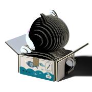 Mini-maquette Eugy Chat Tuxedo dans Boite 7.4 cm à construire en Carton 3D