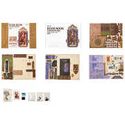 Kit Maquette Book Nook à fabriquer Coin Magique 22x12x27cm TGB14 Serre-livres Magic Fantasy Corner 3D miniature Rolife