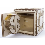 Ugears Maquette Bois Coffre-Fort Safe Puzzle 3D Mécanique 179 pièces