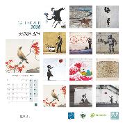 Calendrier mural 2026 Street Art 12 Illustrations 30X30 cm Blue Art Editions