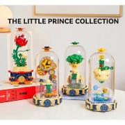 Briques Le Petit Prince Cloche Horloges Construction Time travel H 19 cm Pantasy