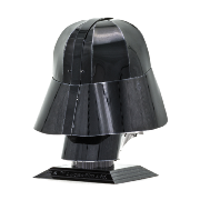 Maquette Métal Star Wars Tête Darth Vader 7 cm 23 pièces Aluminium Noir MMS314 Metal Earth