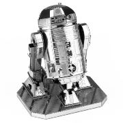 Maquette Métal Star Wars R2D2 Robot 7 cm 49 pièces Aluminium MMS250 Metal Earth