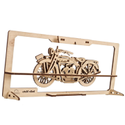 Ugears Maquette Cadre Bois Moto Puzzle 2.5D