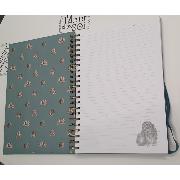 Carnet à spirales Trois Chouettes 21x30 200p  ligné Wrendale
