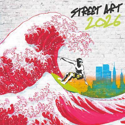 Calendrier mural 2026 Street Art 12 Illustrations 30X30 cm Blue Art Editions