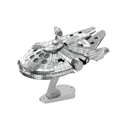 Maquette Métal Star Wars Vaisseau Faucon Millenium 7 cm  Aluminium MMS251 Metal Earth