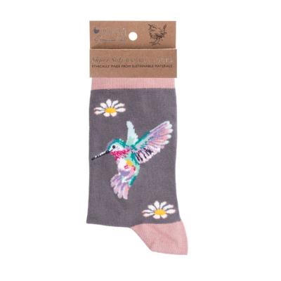 Chaussettes Femme Grises Colibri Bambou Taille unique 37-42 Wrendale