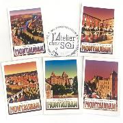 Carte postale Montauban Ponts sur le Tarn 10.5x14.8cm Collection 1 Hélidée