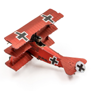 Maquette Métal coloré Avion Triplan Fokker Von Richthofen MMS210 8,17 cm