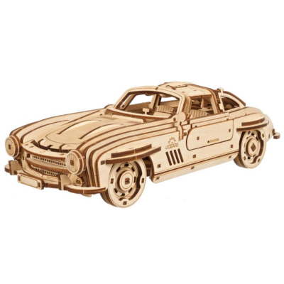 Ugears Maquette Bois Voiture de Sport Winged Sports Coupe Puzzle 3D Mécanique