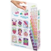 Kit Pixels 3 Porte-Clés Girly et Livret 38 modèles Pixel Hobby